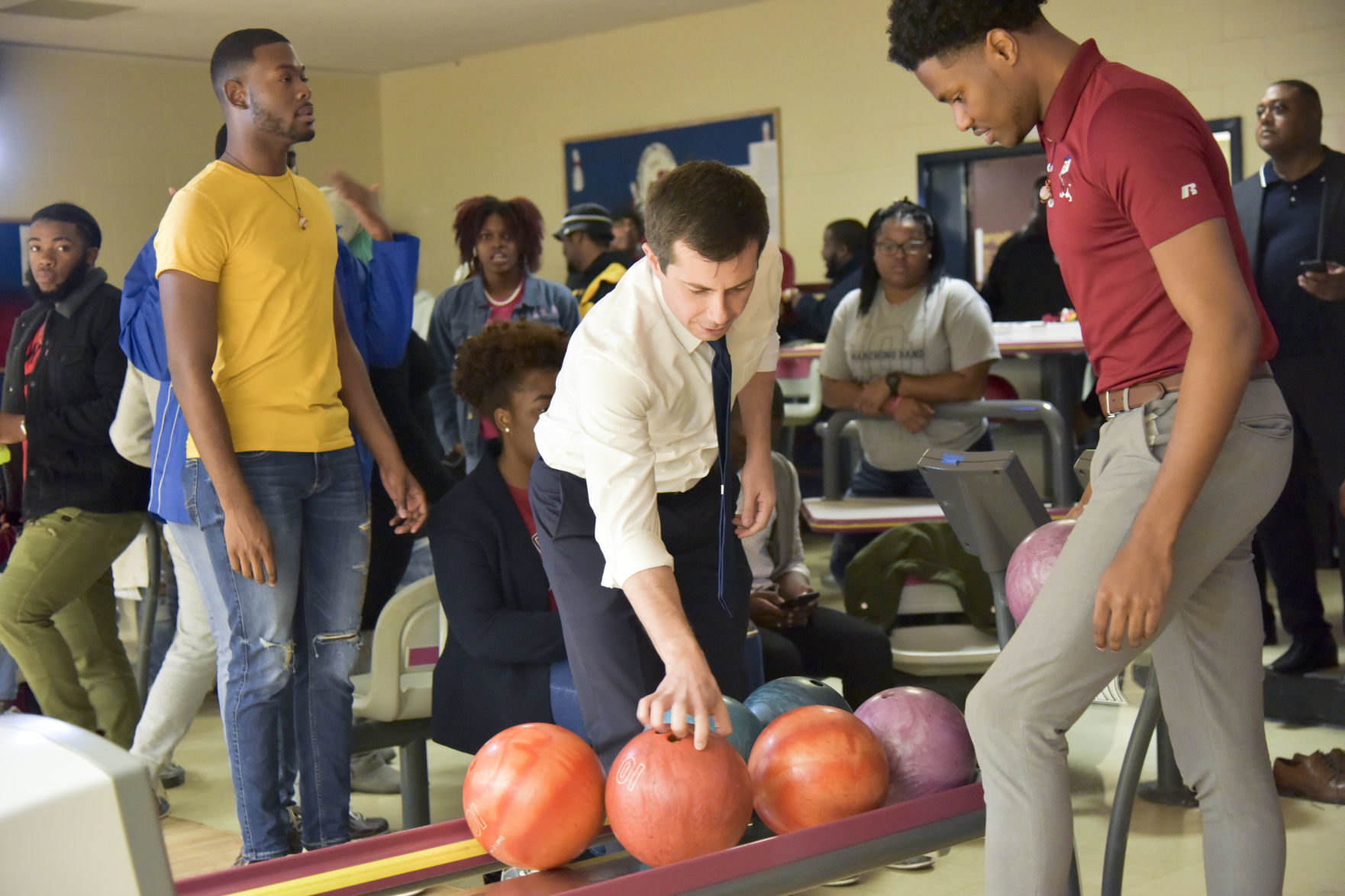 Mayor Pete tours S.C. State